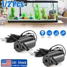 Small Water Pump Mini Mute Submersible Usb 5v 1m Cable Garden Home Fountain Tool