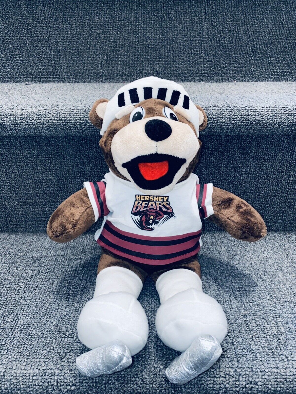 Hershey Bears Mascot Coco Plush Plushie Rare Ice Skating Hockey Stuffed  Animal | eBay