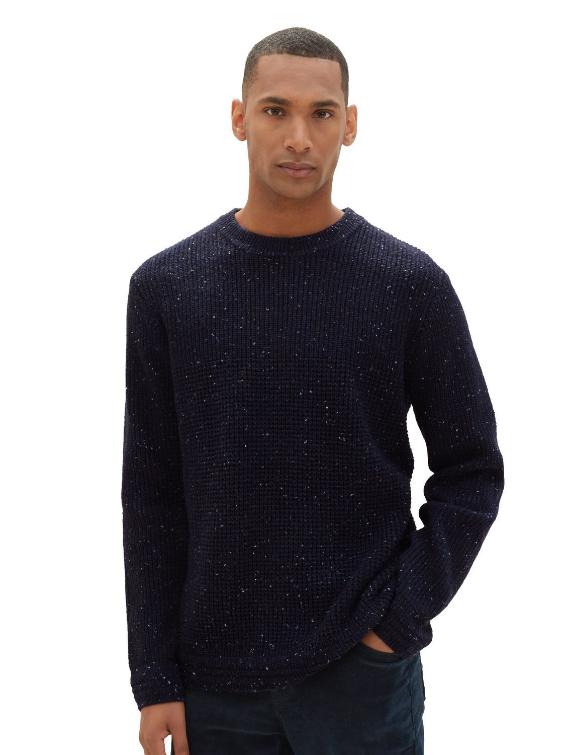 Tailor Herren Rundhals Pullover NEP STRUCTURED - Regular Fit S M L XL XXL 3XL 13190₽