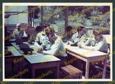 orig. Farbfoto NVA Grenzsoldaten Ausbildung Lehrgang Uniform DDR Eisenach 1965