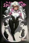 Amazing Spider-Man #48 Ejikure Black Cat Variant Cover (2024 Marvel Comics)