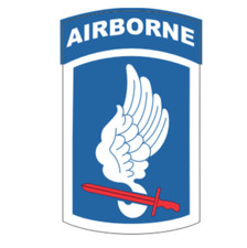 4" 173rd airborne brigade army bumper sticker decal usa made