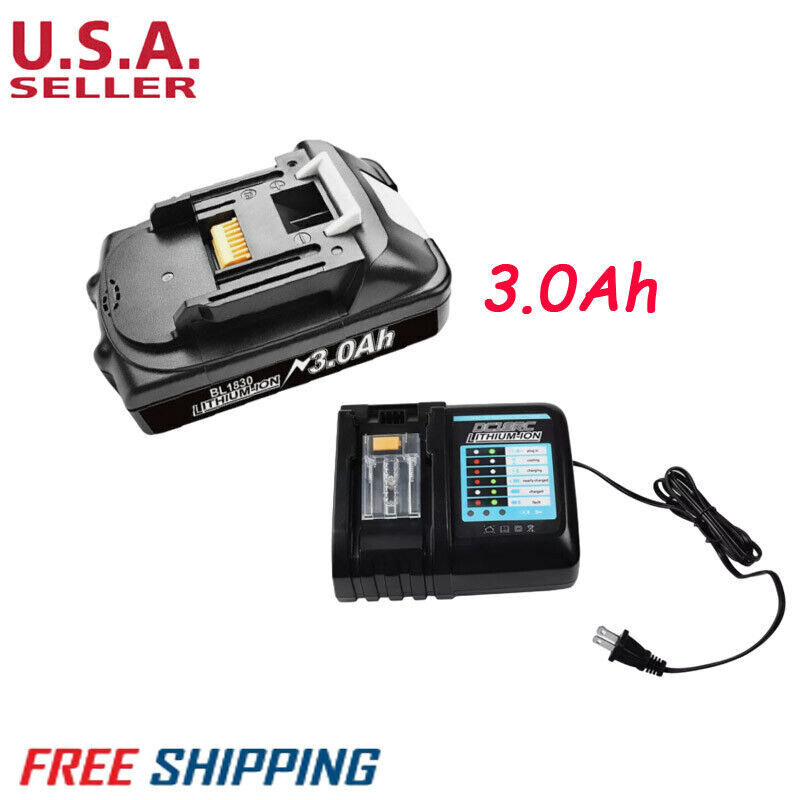 2-Pack 18V 12Ah Lithium-Ion Replacement Battery For Makita BL1830 BL1850 BL1860 BL1840 – 10 Yr Warranty
