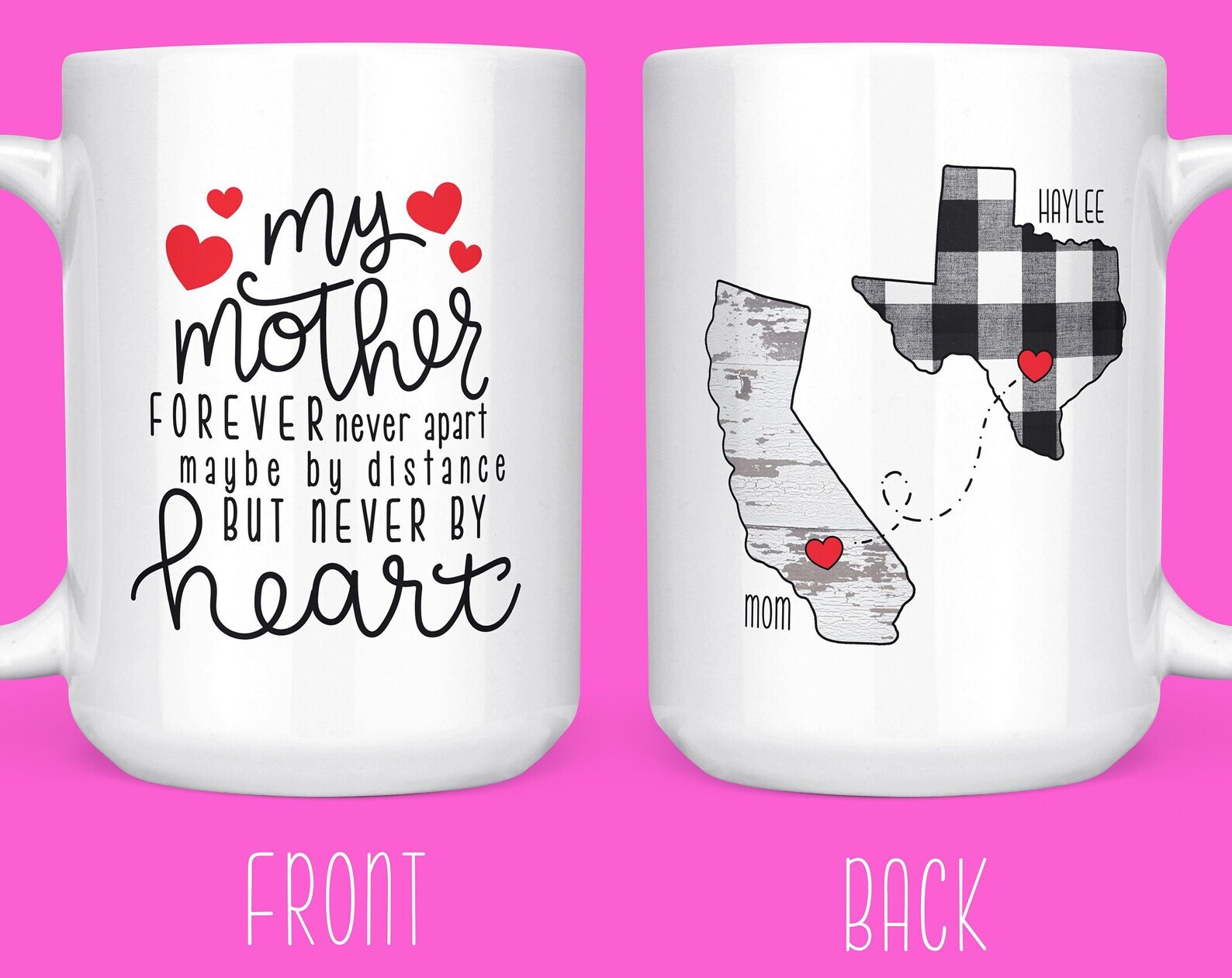 Long Distance Mug Mom Moving States Mug For Mom Moving Away Coffee Mug Farmhouse