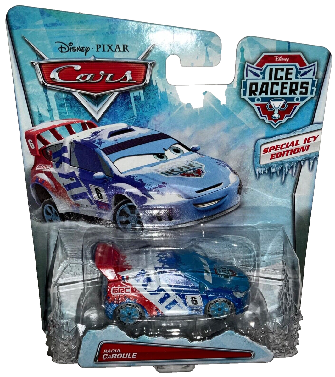 Disney Pixar Cars RAOUL CaROULE Ice Racers Diecast Car Special Icy
