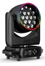 Moving Head Light 19x10W RGBW 4in 1 Beam Wash Stage Light DMX512 Sound Activated