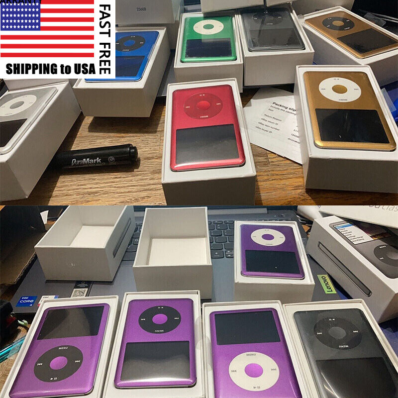 ✓Apple iPod classic 7th Generation 160GB/256GB/512GB/1TB/2TB MP3