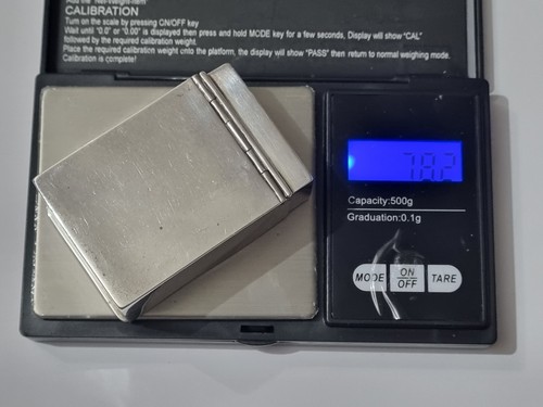 RARE George V Solid Silver "Wind Screen Matchbox" Vesta by Cohen & Charles 1916 - Picture 21 of 23