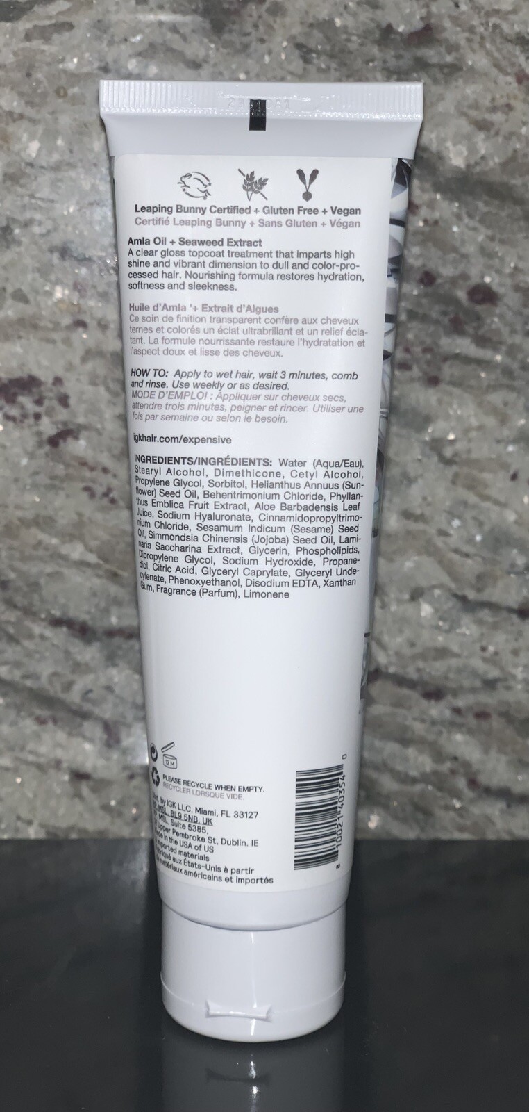 IGK EXPENSIVE HIGH SHINE GLOSS TREATMENT