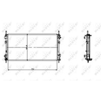 Nrf 519697 KüHler MotorküHler WasserküHler MotorküHlung