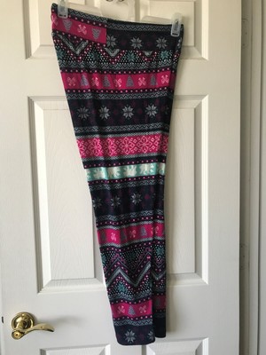 POLY VELOUR- LEGGINGS; 2XL;POLAR BEARS 