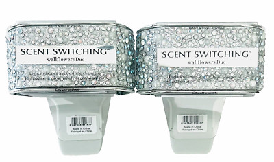 2 x New Scent Switching Wallflower Duo Plug In Bath & Body Works Pearls Light