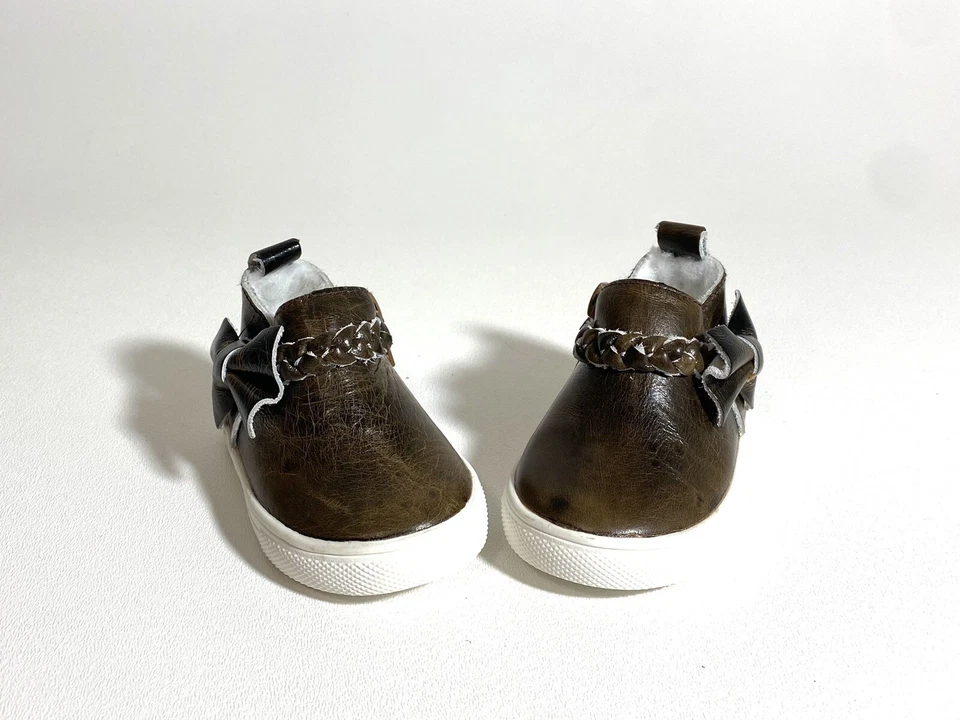 Botas de cuero y sherpa Little Penguin 6-12 meses Foto 2 de 3