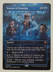 Season of Weaving (Borderless) Bloomburrow