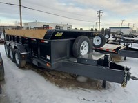 2021 CANADA TRAILERS 83" x 16' TRIAXLE DUMP TRAILER