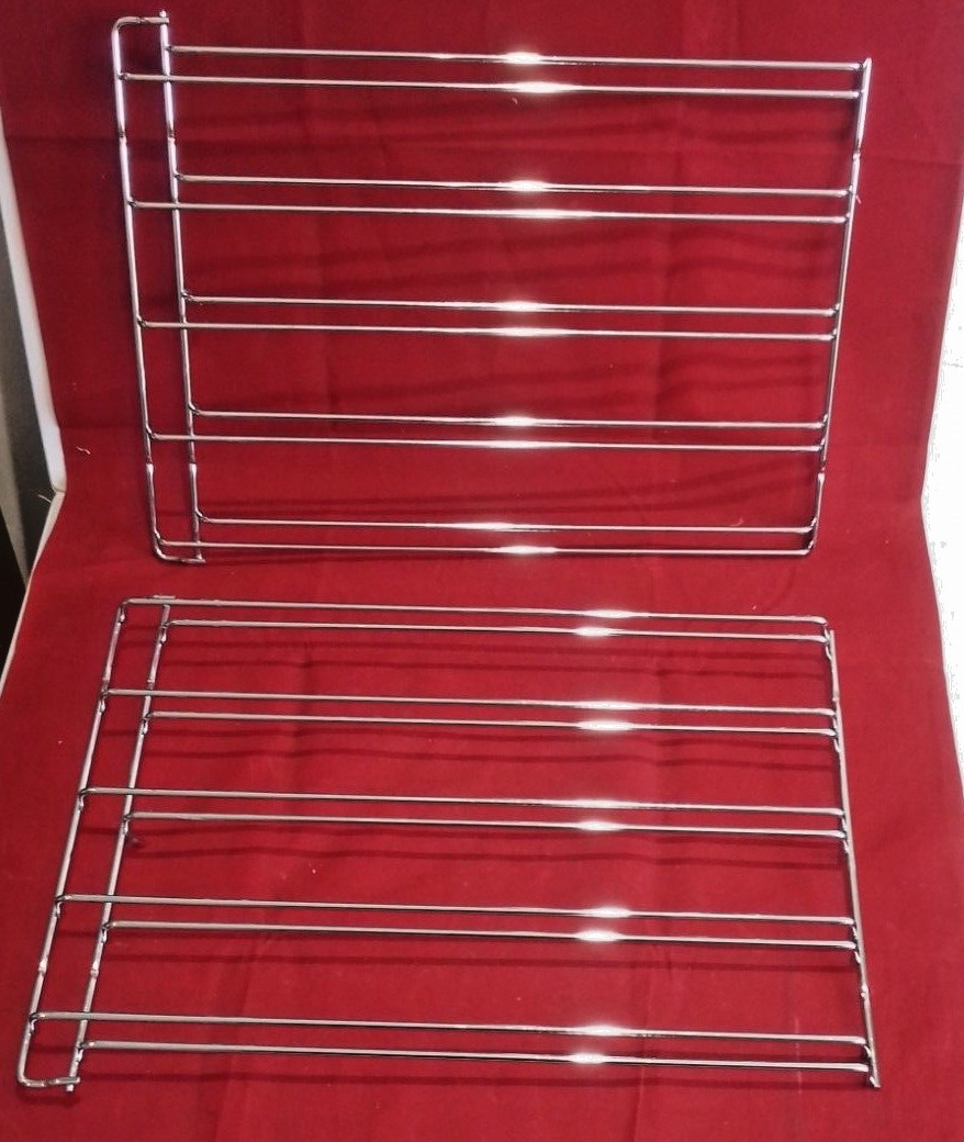 ZANUSSI ZOD35517XA OVEN BOTTOM SHELF SUPPORTS, 1 x pair, Genuine (ZOD17.10)