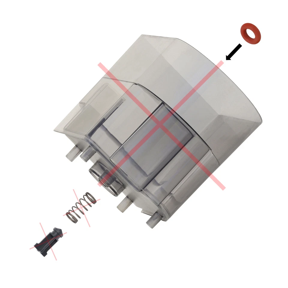Dichtung Solis Master 4000 5000 Palazzo Wassertank Lippendichtung SW-K Set-5  - Bild 3 von 3
