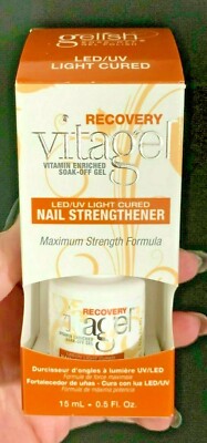 Harmony Gelish VitaGel Recovery Nail Strengthener LED/UV Light Cured 0.5oz