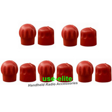 5x Volume Control and Channel Knob Cap For XTS3000 XTS5000 Radio Red