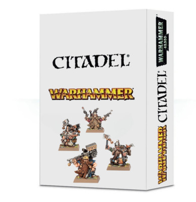 Warhammer TOW Dwarfen Mountain Holds Dwarf Engineers (4) NEW in BOX