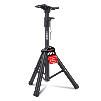 5Core Speaker Stand Tripod Heavy Duty Adjustable 36'' PA DJ Mount Universal