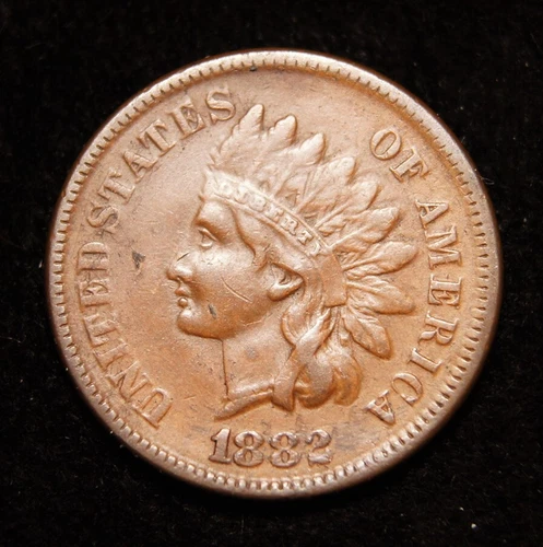 1882 Indian Head Cent  VF++