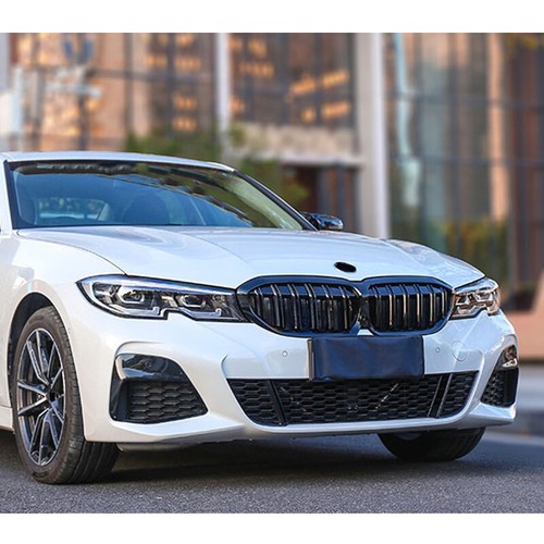 Set FRONT UPPER Radiator Grille Active Air Shutter FOR G20 BMW 3Series 2019~2022 - Picture 4 of 11