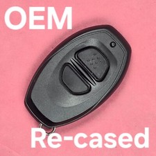 Re-cased Oem Toyota Keyless Remote Rs3000 Black Case 2b - Bab237131-022
