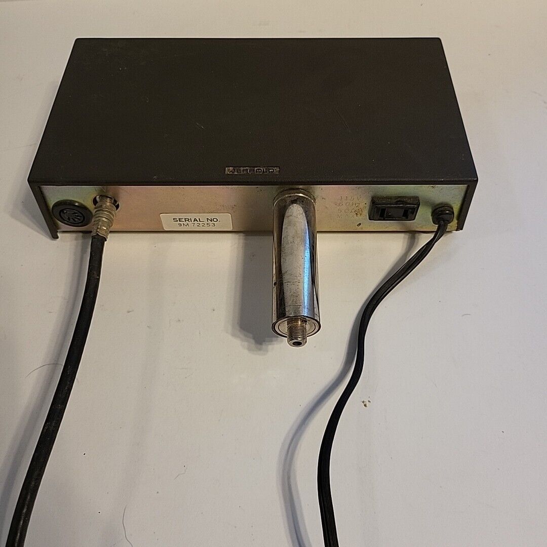 Vintage JERROLD CATV Cable Converter Switch Box JSX-2 Vintage JERROLD CATV Cable Converter Switch Box JSX-2