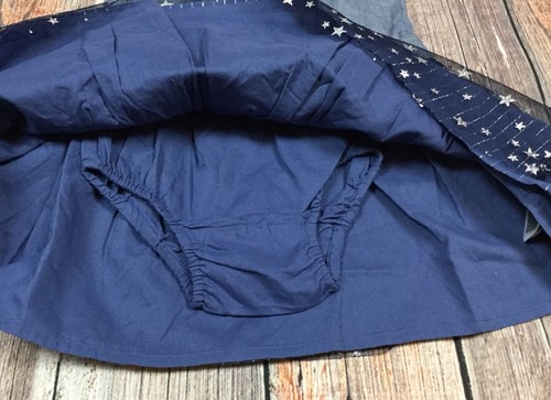 Vestido estrella dorada y flores Baby Gap niñas 3-6 meses. Nuevo con etiquetas - Imagen 3 de 7