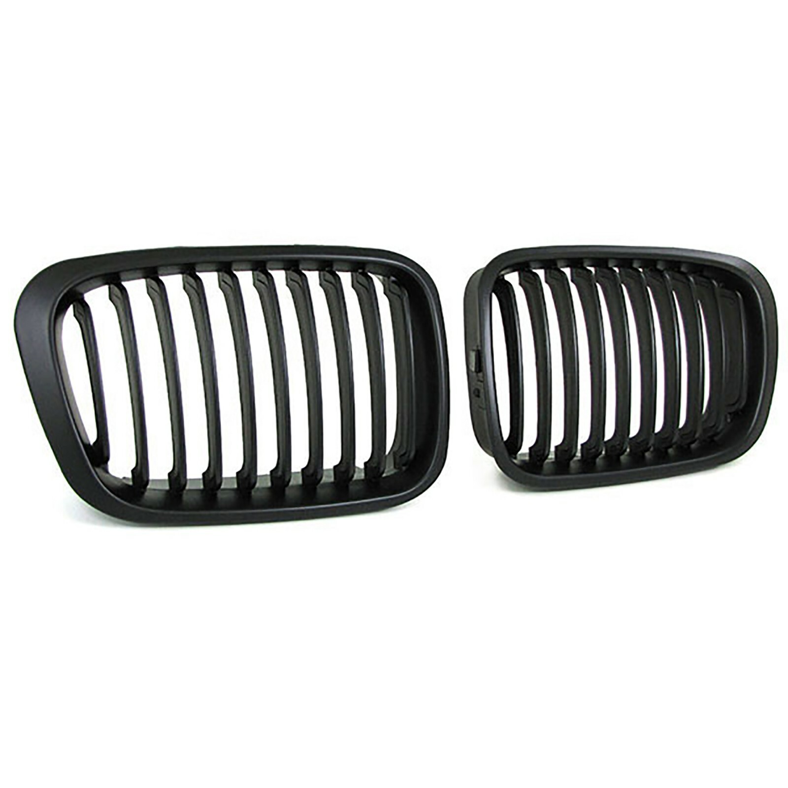 Calandre noir mat en ABS robuste pour BMW Série 3 E46 1998-2001