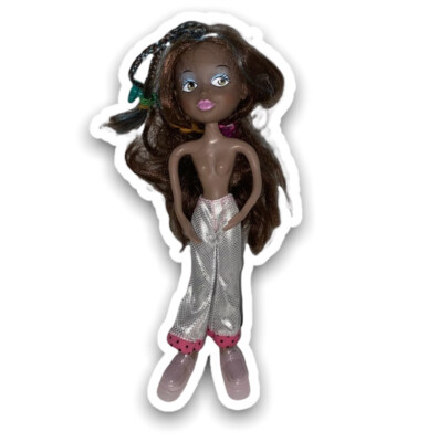 We Teens RARE Wilco Bold Doll African Flexible Bendy Body Vintage 90s Bratz 