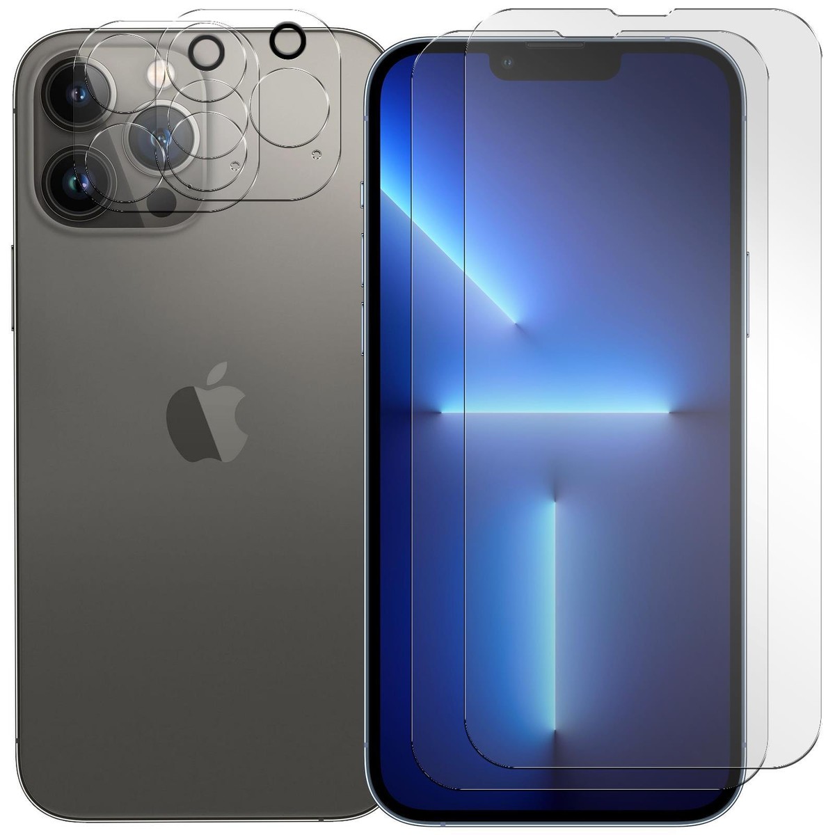 Kameraschutz Für IPhone 15 Pro & Pro Max – 3 Stück Kratzfeste Schutzfolien Aus 9H Glas