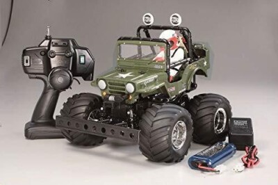 Tamiya Wild Willy 2 1:10 Assembly Kit - Olive Drab 2 (58242) for