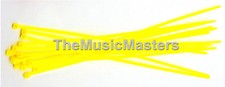 100 Yellow 9" inch Wire Cable Zip Ties Nylon Tie Wraps 40lb USA Made Tiger Ties
