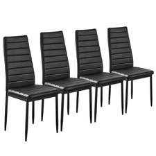4er. Set Esszimmerst&uuml;hle Esszimmerstuhl K&uuml;chenstuhl St&uuml;hle mit Metallbeinen