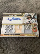 2020 Topps Triple Threads Johnny Damon Auto Relic COMEBACK KID Boston Red Sox Sp