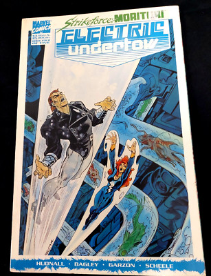 1990 Marvel Comics Strikeforce Morituri Electric Undertow #4 TPB SC 1st print