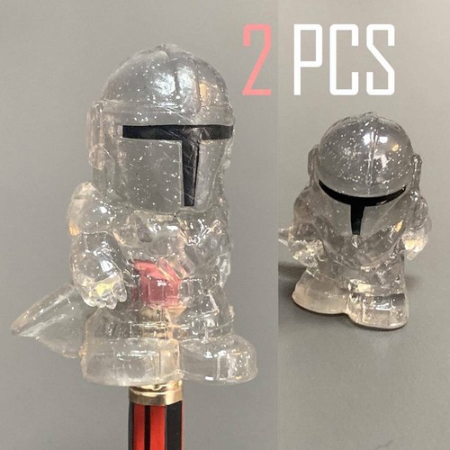 2PCS Ooshies Exclusive Limited Star Wars Clone Trooper series Pencil Topper Toy - Picture 1 of 5