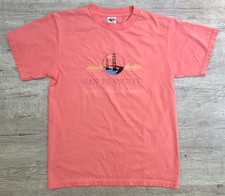 Vtg San Francisco CA Souvenir Embroidered Golden Gate Bridge T Shirt -Size M B1