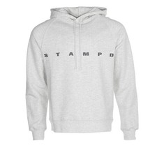 Stampd Strike Logo Hoodie, Heather Grey, Medi...