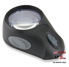 LumiLoupe Ultra 5x LED Lighted Stand Loupe Magnifier with 3 Brightness