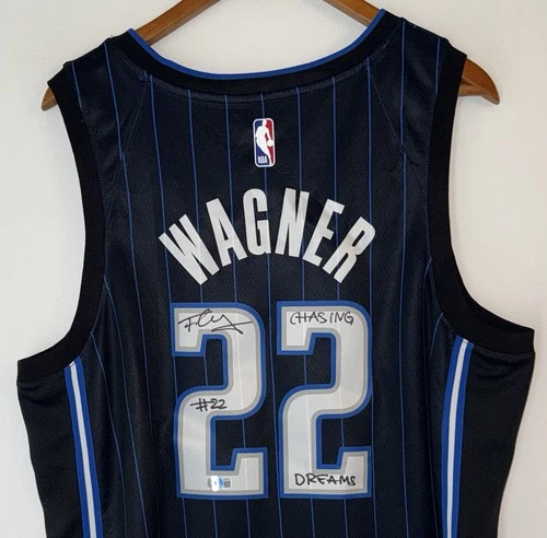 Franz Wagner Signed "CHASING DREAMS" Orlando Magic NBA Nike Swingman Jersey BAS