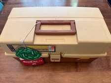 Plano Model 6303 Three Tier Fishing Tackle Box, Vintage, Made in USA, Brand New