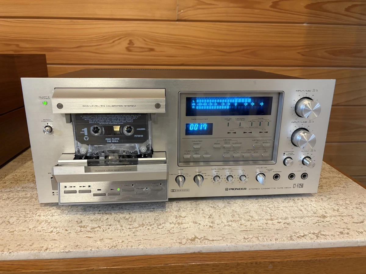 Pioneer Headphone Jack Home Audio Cassette Tape Decks for sale | eBay