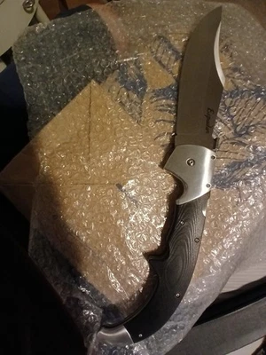 Espada XL 62mA S35VN Cold Steel Extra-Large Folding Knife Grn Handle