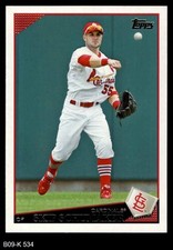 2009 Topps #534 Skip Schumaker Cardinals 8 - NM/MT