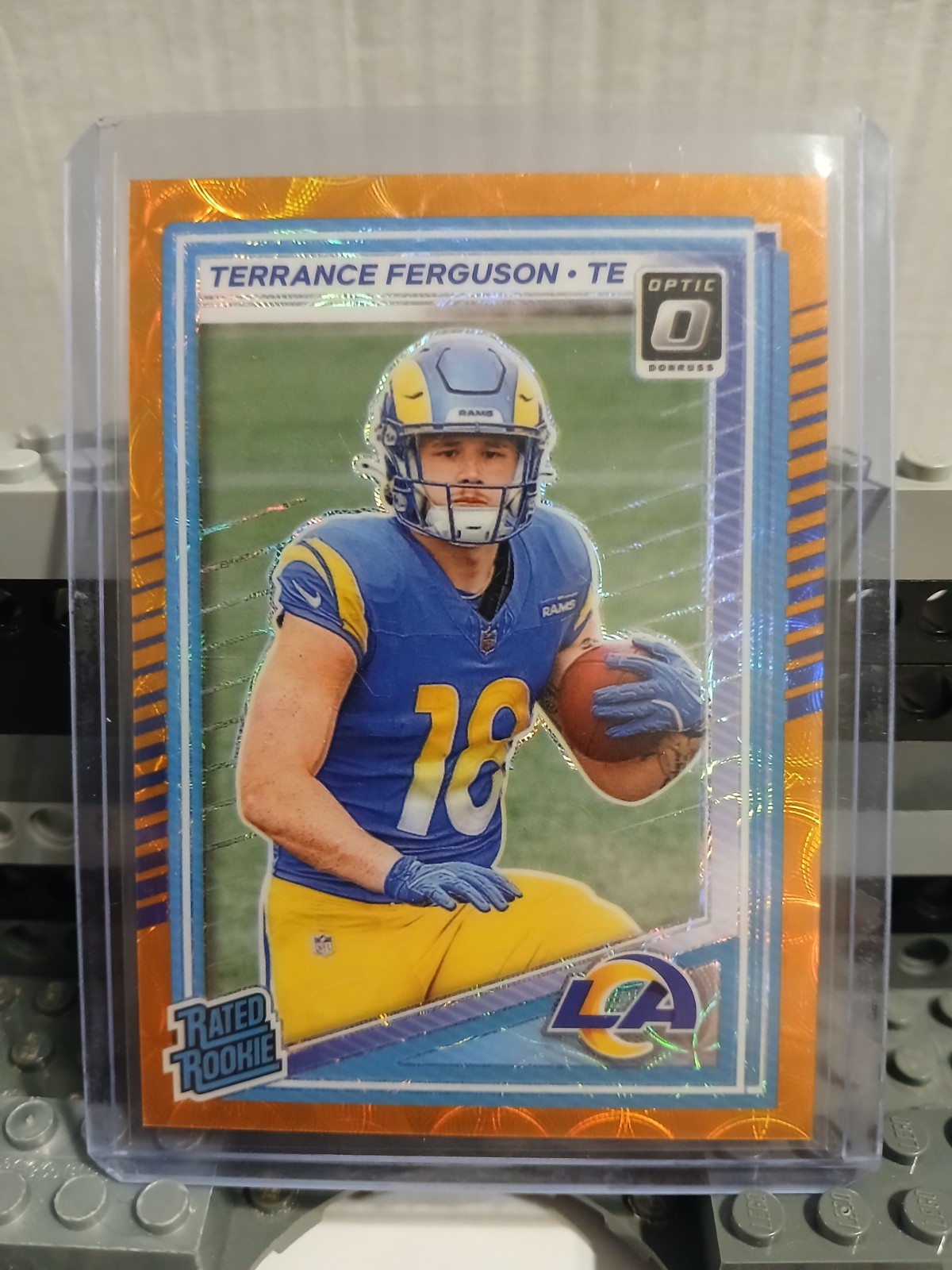 2025 Donruss Optic - Terrance Ferguson - Rated Rookie /79 - Orange Scope - #244