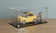 Showcase figures for lego set 10271 Fiat 500 five hundred plexiglass 3mm