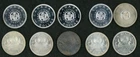 1964 (5), 1965 (5), 1966 (5), 1967 (5) Canada Silver Dollars lOT OF 20